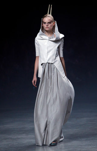 Illustration for article titled Rick Owens Show Is A Space Oddity